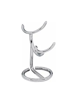 ERBE | Metallhalter für Rasierpinsel (Silber) | 